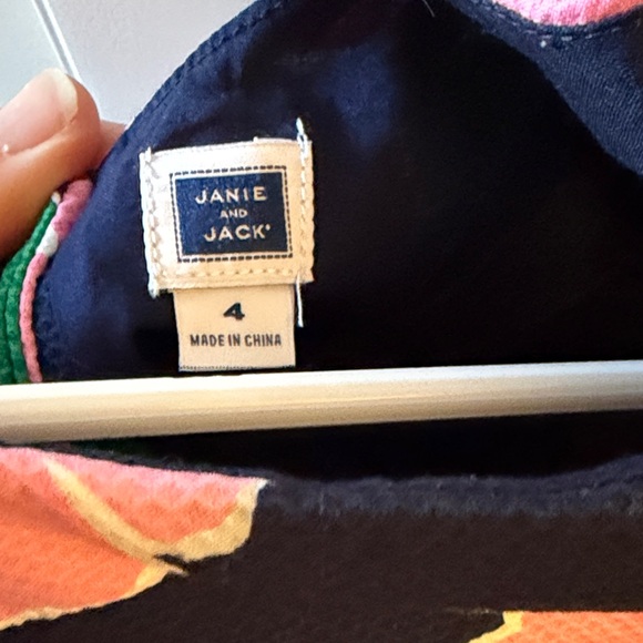 Janie and Jack Pink Floral Dress - Picture 3 of 3